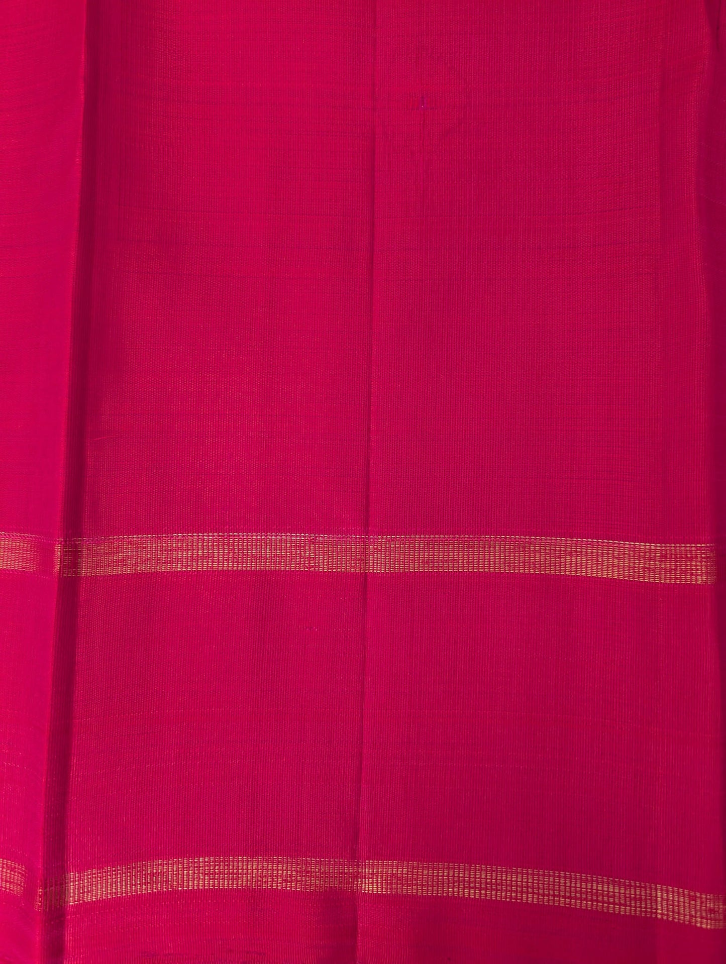 Pink Borderless 3G Zari Kanjeevaram Silk Saree
