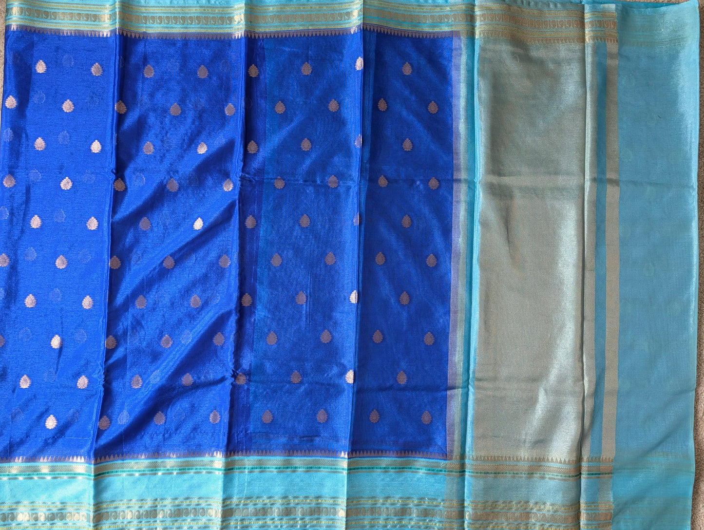 Blue Warm Silk Saree