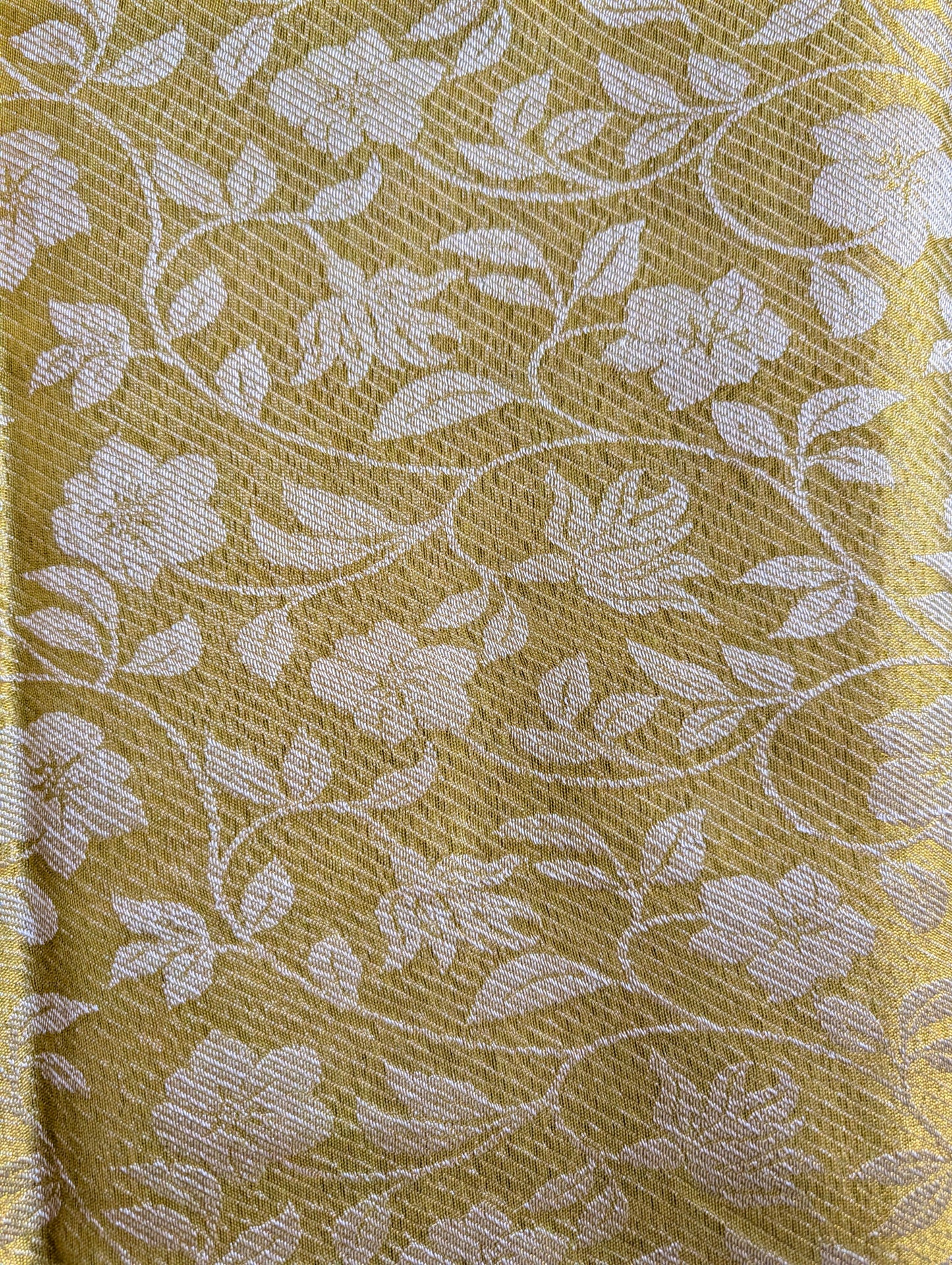 Leaf Green Pichwai Semi Tissue Silk saree