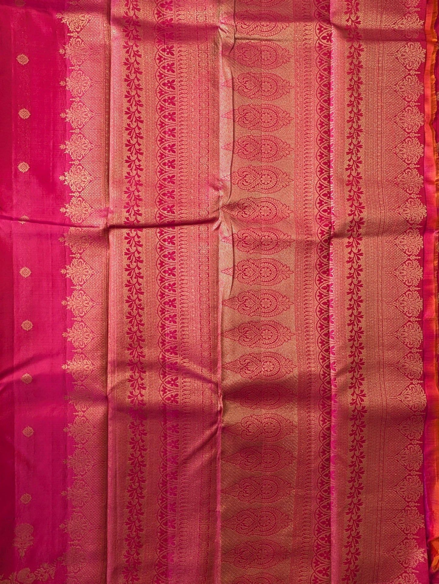 Pink Designer Kanjeevaram Silk Saree