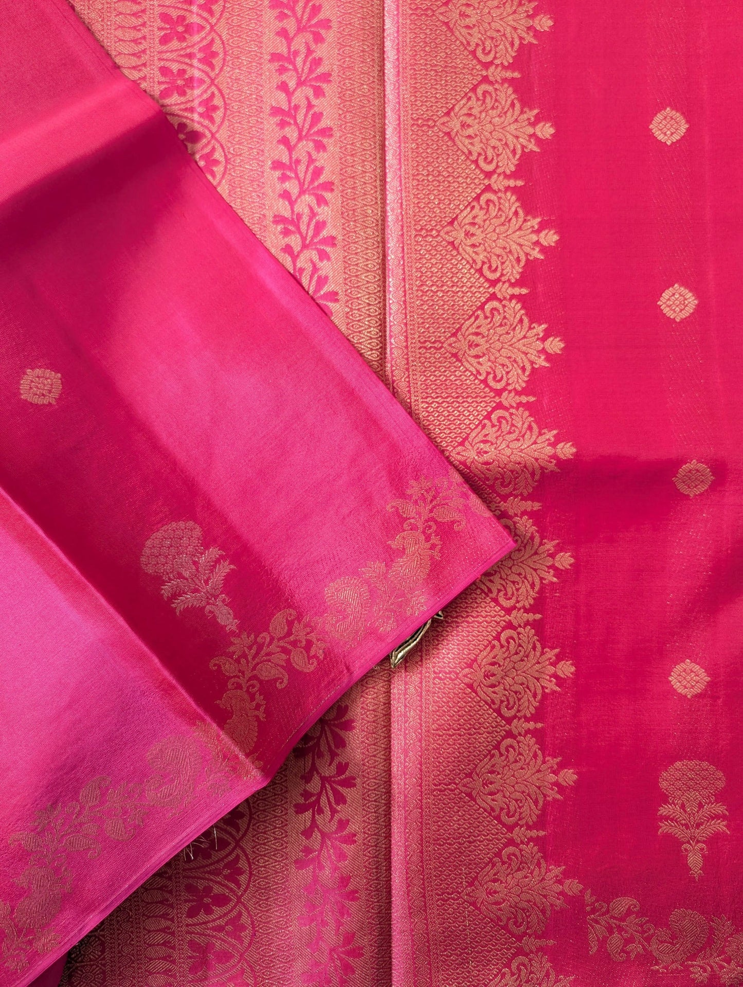 Pink Designer Kanjeevaram Silk Saree