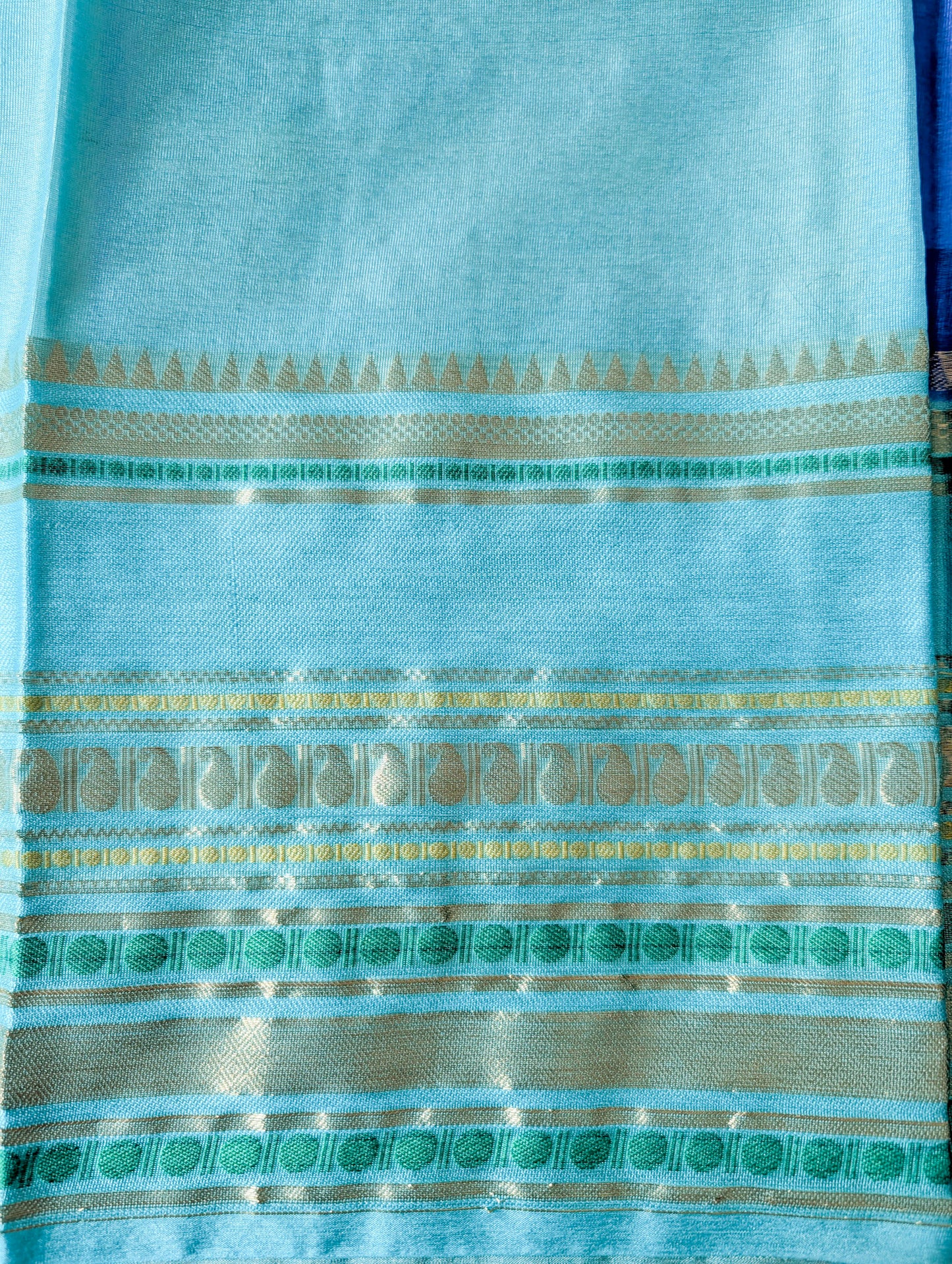 Blue Warm Silk Saree