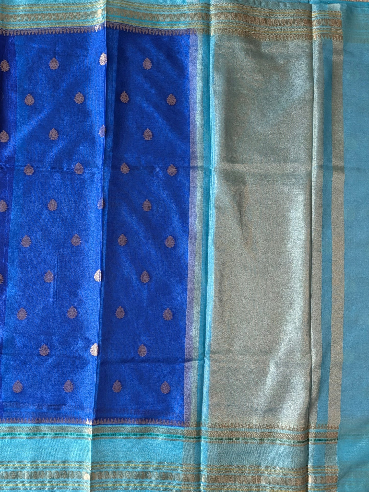 Blue Warm Silk Saree