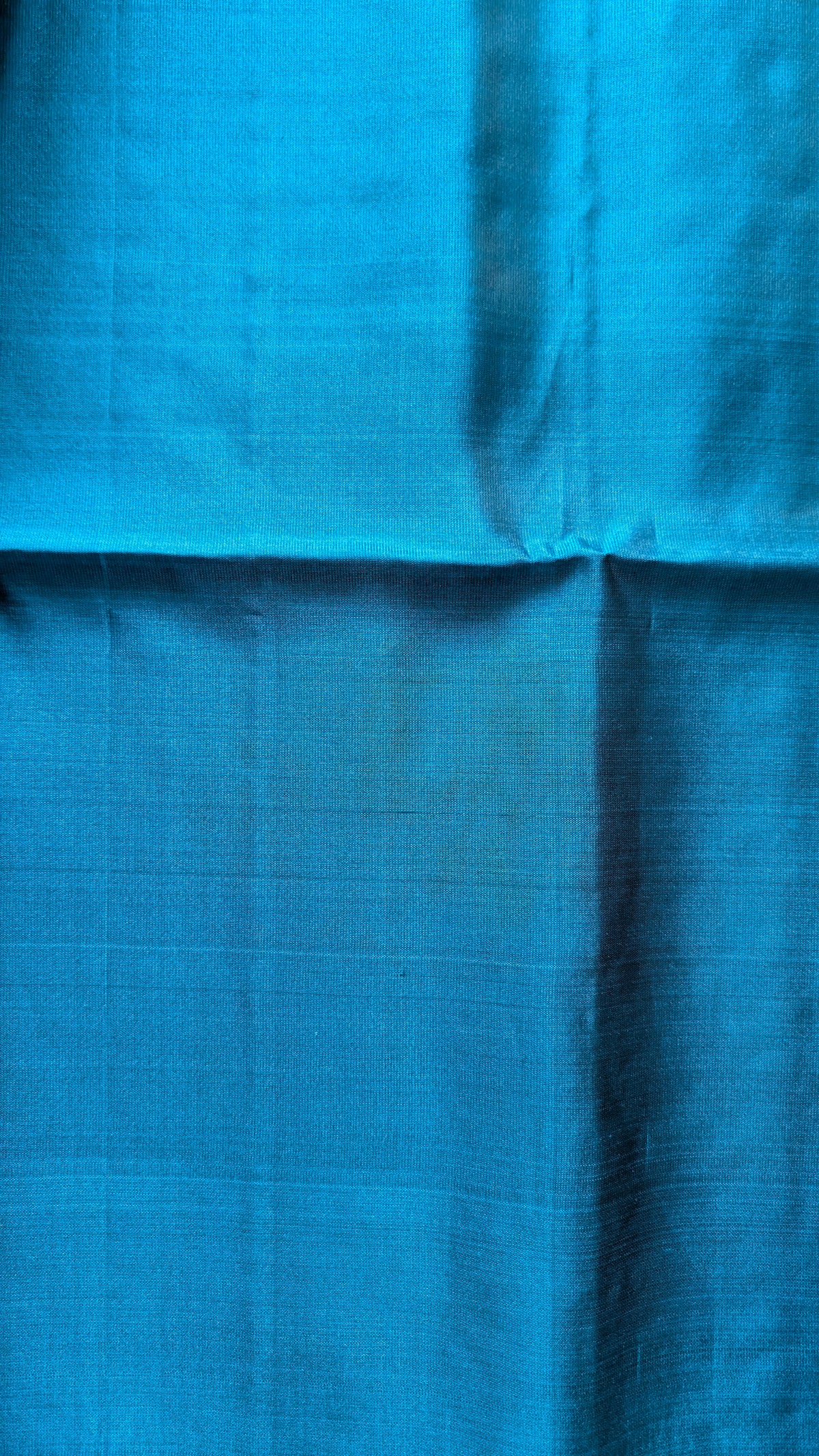 Blue with Green Buttas Pure Soft Silk Saree